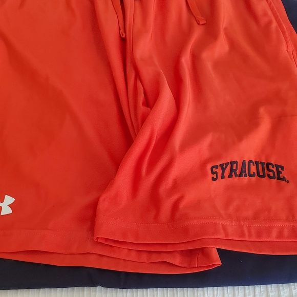 Syracuse unisex small t-shirt & Under Armour basketball shorts NWT - Picture 8 of 12
